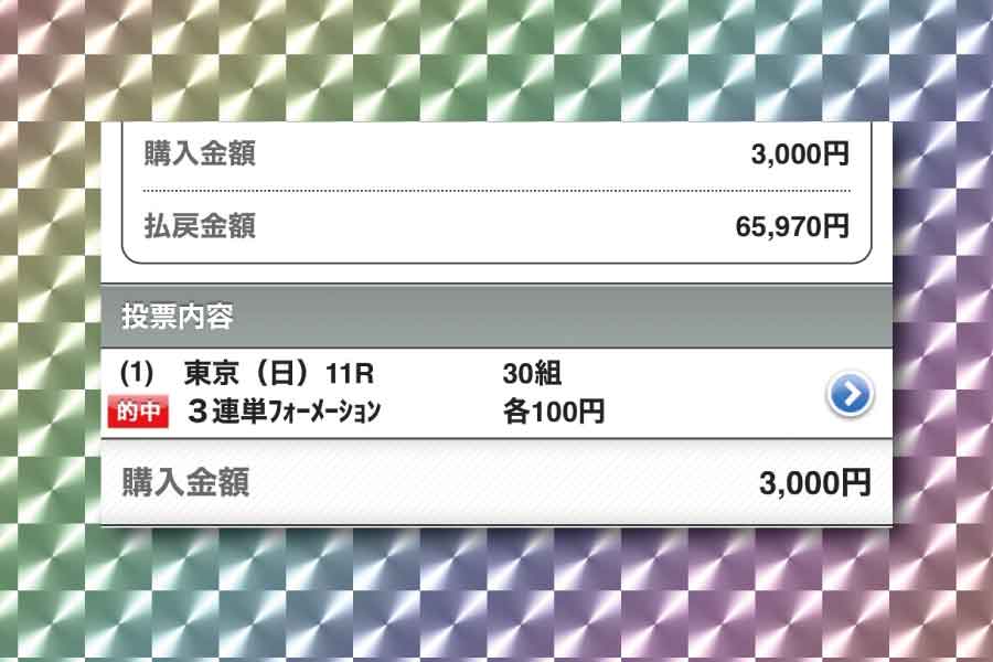 安田記念_的中馬券