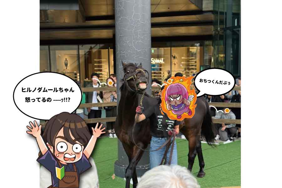 ヒルノダムールごきげんななめ