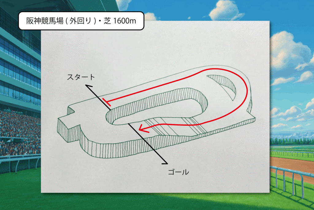 阪神競馬場コース